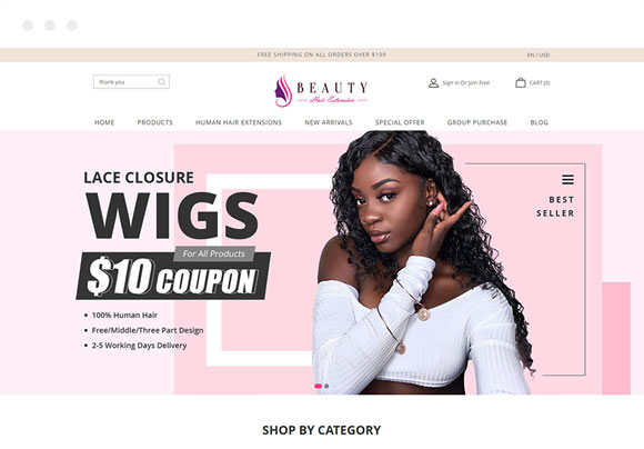 Ueeshop獨(dú)立站模板